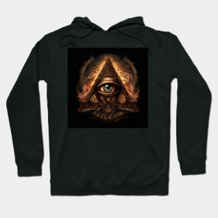 illuminati-inspired, eye Hoodie